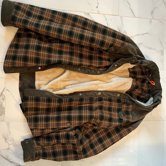 Vintage Men’s Large Sherpa Jacket - Picture 3 of 3